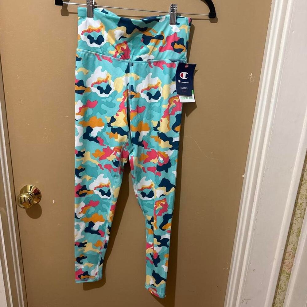 Champion multi colored camo leggings with